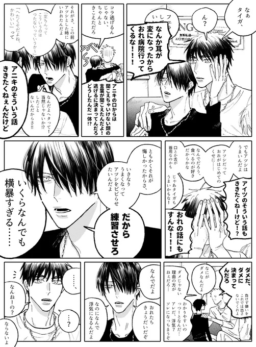 手段を選ばなすぎるおにいちゃんと流されやすすぎるおとうとのはなし/氷紫+火←黒 