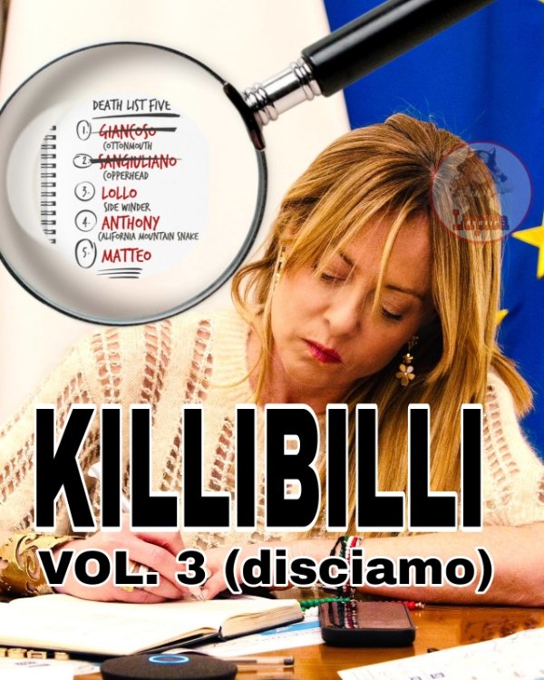 lupitatweet's tweet photo. Non avevano fatto i conti con lei. Li eliminò uno alla volta senza pietà. #KilliBilli #LaVendettaDiGioGGia #ParodyMovie @piumigliore1 https://t.co/1AAjeM9EbB