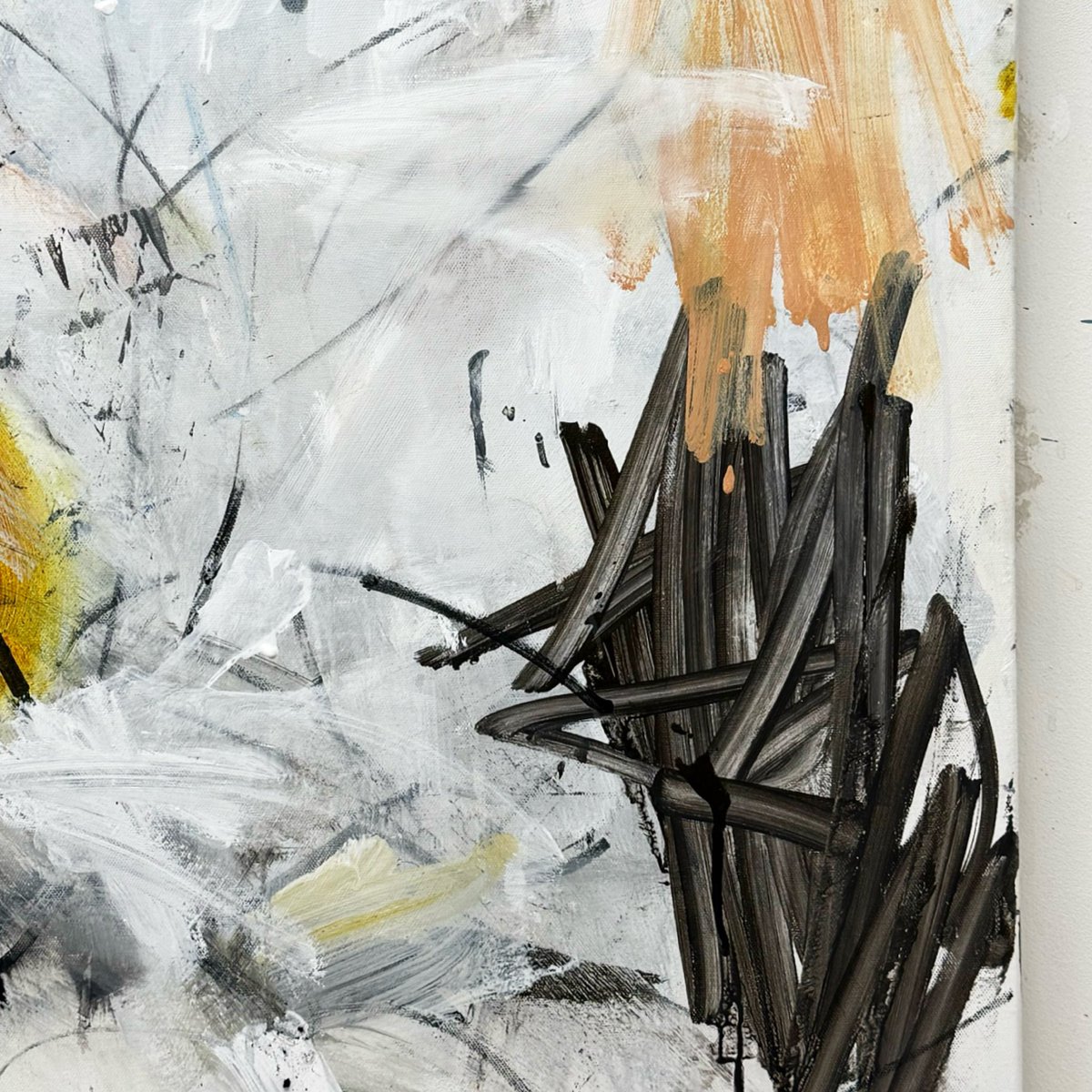 nikkihillsmith's tweet photo. “Sequential Snowdrops” 
Signals through weather #abstractpainting
#contemporarypainting
#abstractartist
#painterlife
#studioflow
#paintingprocess
#workinprogress
#artinprogress
#contemporaryabstraction
#gesturepainting
#materialpainting
#painterly
#drawinginpainting
#visualdata https://t.co/hK3ecjJiiX