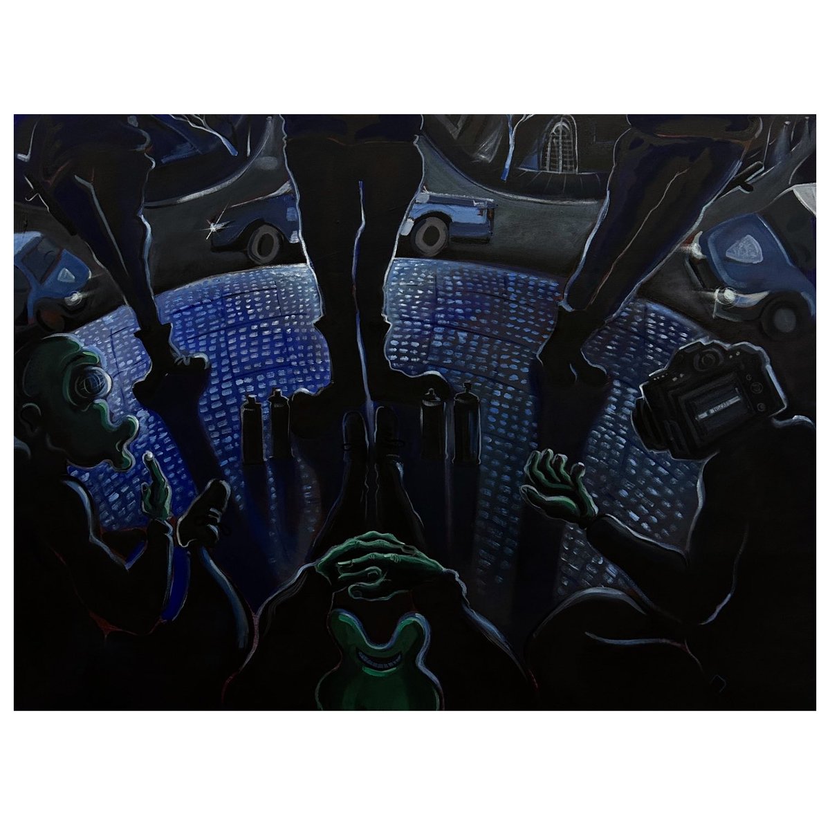 NOMEBAN10's tweet photo. A veces se gana otras se aprende, 2026
Óleo sobre tela
70 x 95cm
Disponible 
#oilpaint #policial #graffiti https://t.co/kUq2BsOwIw