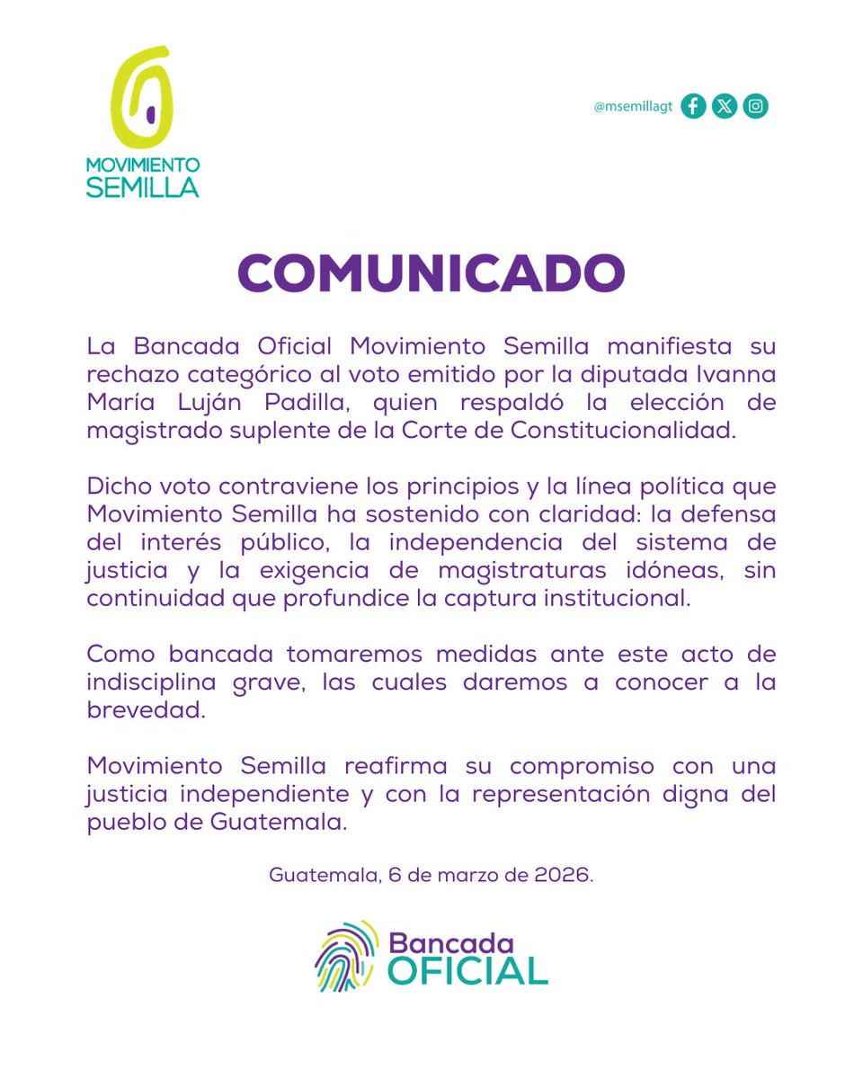 Movimiento Semilla 🌱 🇬🇹 tweet media