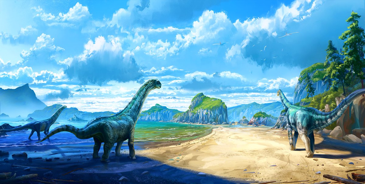 Crapo_Boy's tweet image. New painting 🦕