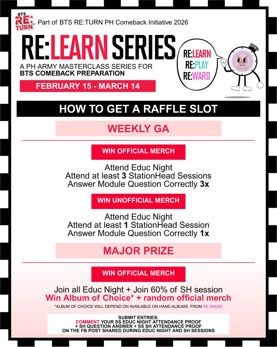 Win A Session Raffle π¨ REMINDER, PHARMYRANGs! Joining the Stationhead sessions for the RE ...