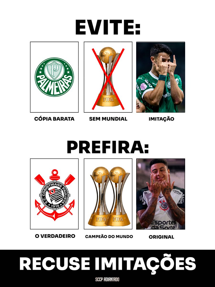 Recuse imitações, só use ORIGINAL!