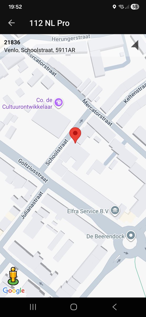 Inzet Ambulance op Schoolstraat in Venlo