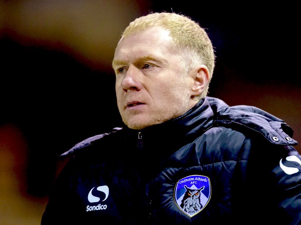 🚨 Paul Scholes' managerial record at Oldham!

7 games: 1 win, 3 draws, 3 losses - and sacked! 

It’s not easy! ✍️