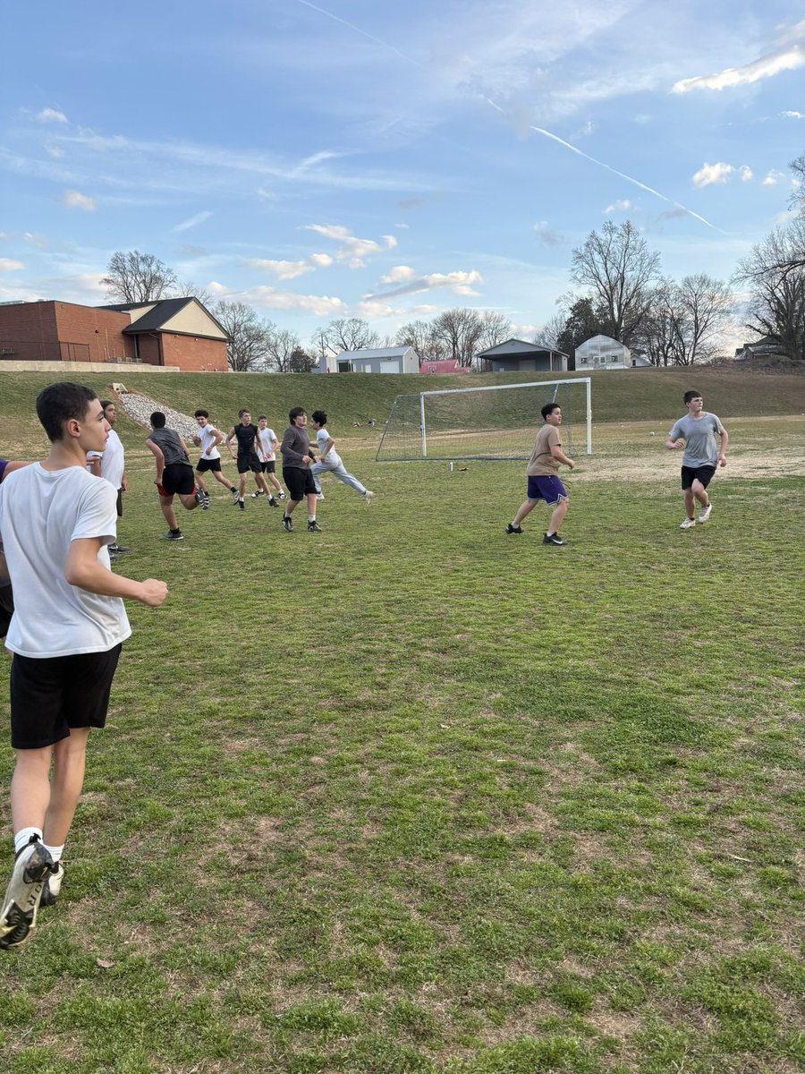 Our last week before Spring Break was productive as the weather is finally cooperating, allowing us to get outside!  Defense on Tuesday and football games on Thursday…our players are excited for the opportunity to put the pads on in six weeks…stay safe over the break!