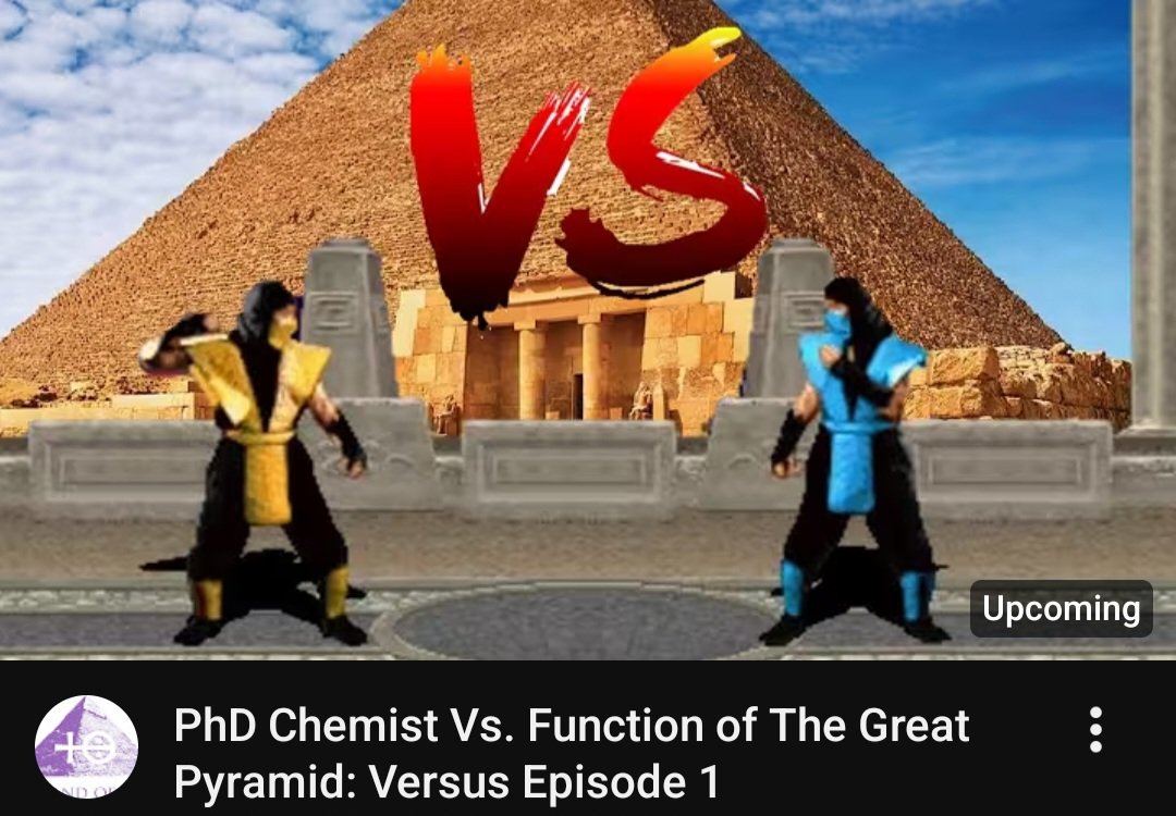 EPIC NEW SERIES DROPS TODAY 3:33PM EST!

THE LAND OF CHEM "VERSUS"

VERSUS 1 - PhD CHEMIST VS. FUNCTION OF THE GREAT PYRAMID 

DO NOT MISS THIS EPISODE!

RELEASING TODAY AT 3:33PM EST

EXCLUSIVELY ON THE LAND OF CHEM YOUTUBE CHANNEL