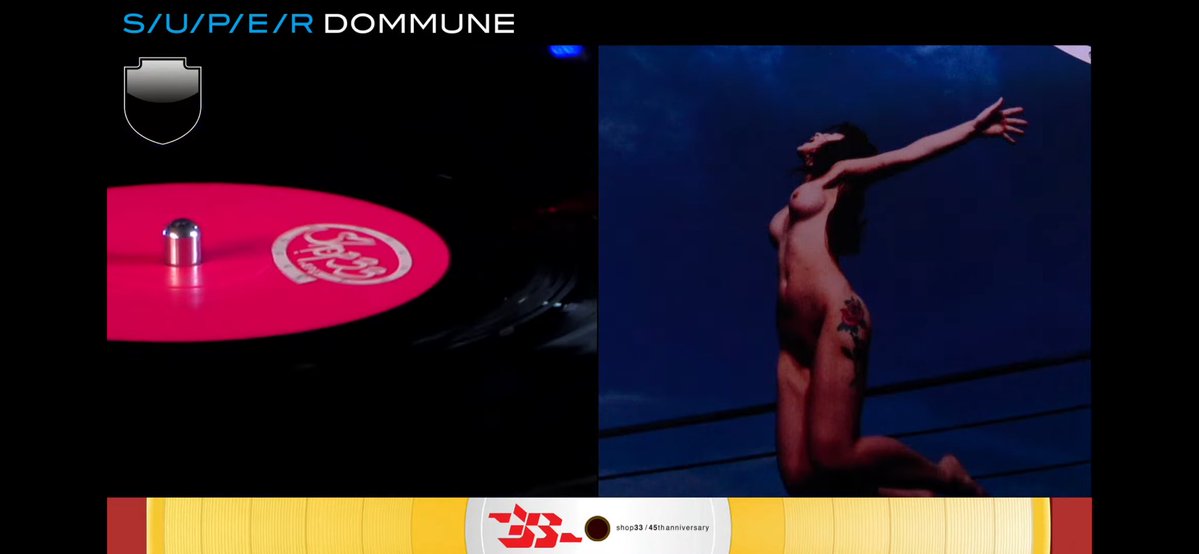 本日から3月3日に配信されたDOMMUNEのアーカイヴが公開されました。
リアルタイムで見てない方も是非この機会にご覧くださいませ。
2026/03/03 TUE 
｢shop33 / 45th anniversary」
90年代のテクノ / インディーズブランド / アートの胎動を支えたshop33の45年

youtube.com/live/98adlitlh…

#DOMMUNE