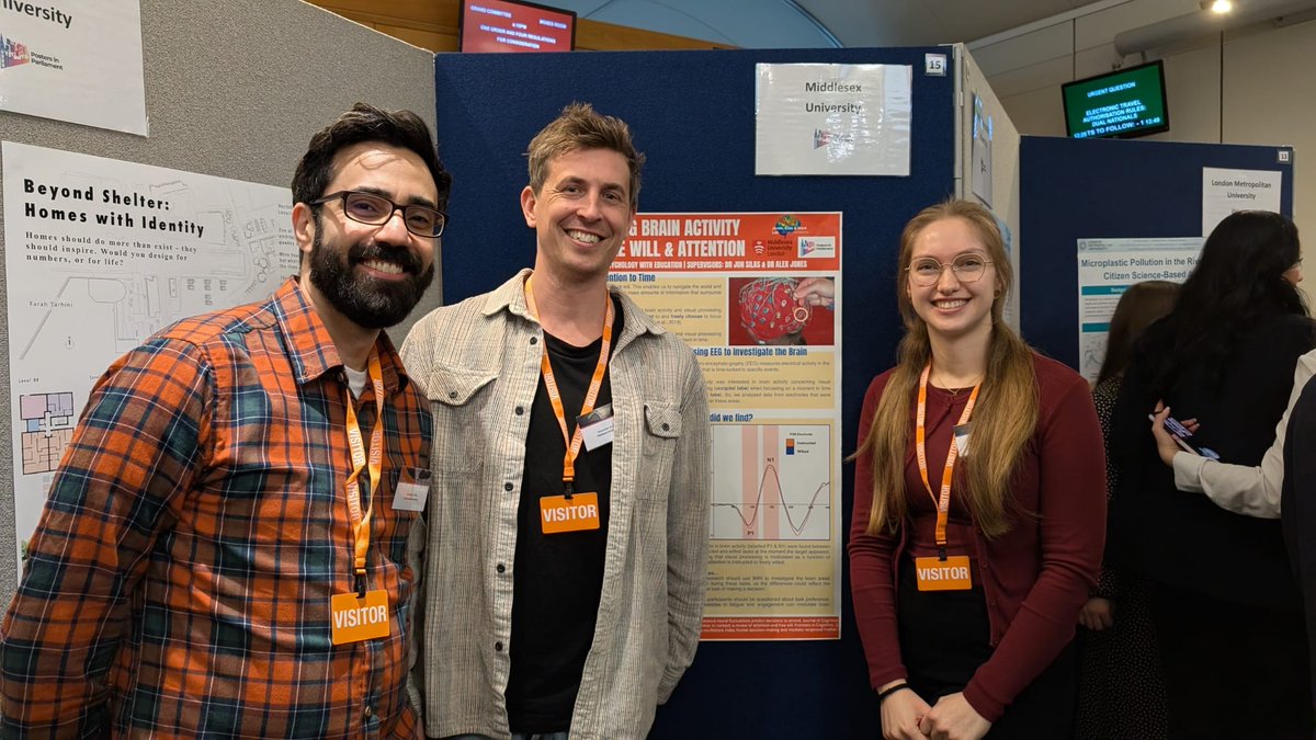 MDXSAT's tweet photo. PSY Department:
Annie is at the houses of parliament presenting her undergraduate neuroscience research! 🧠#psy #University #TeamMDX #science https://t.co/L6BxY9uMTL