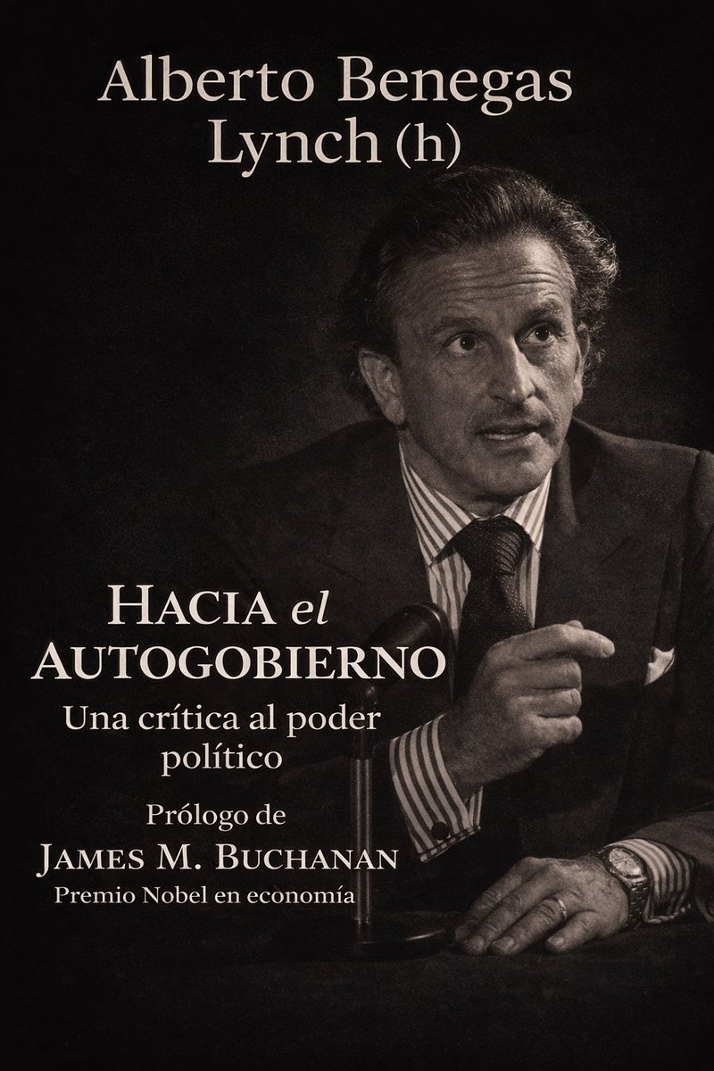 Hacia el autogobierno: una crítica al poder político, del maestro Alberto Benegas Lynch (h).
La “justicia social” constituye una redundancia, puesto que la justicia no puede ser mineral, vegetal ni animal. En el peor de los casos se convierte en la antítesis de la justicia,