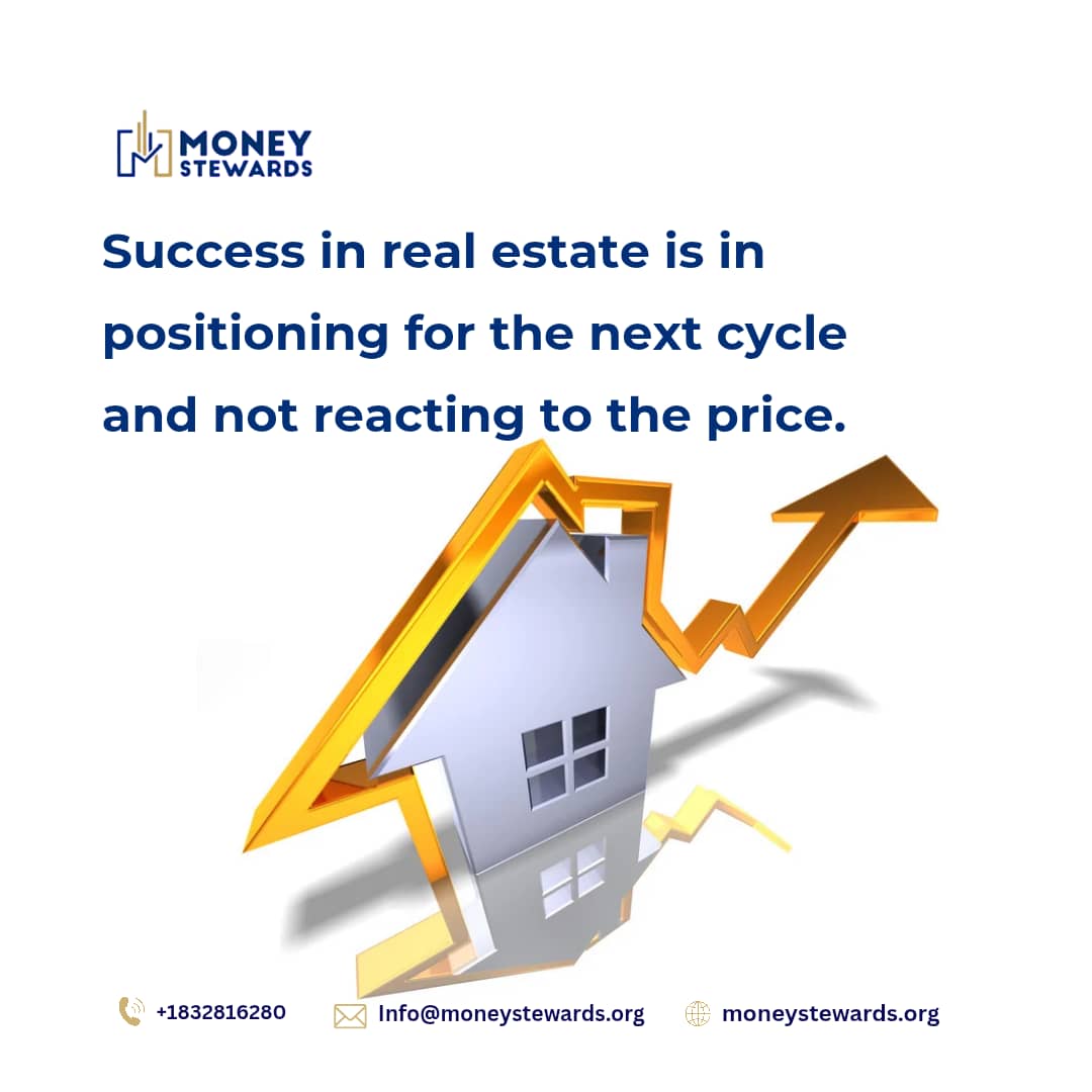 Real estate wealth isn’t built by reacting to prices. It’s built through positioning. 

Strategic investors acquire strong assets, hold through cycles, and allow value to compound over time.

#RealEstateStrategy #LongTermInvesting #Moneystewards