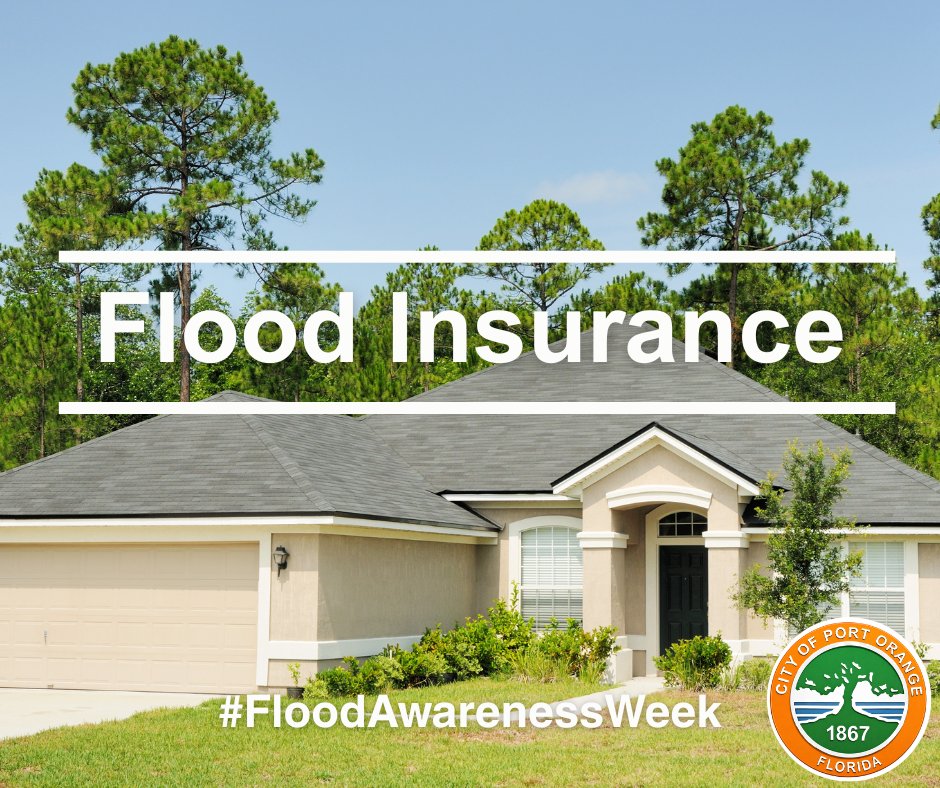 cityportorange's tweet photo. Are you aware that property insurance is not the same as flood insurance? Flood insurance helps renters, owners, and businesses recover from flood damage, which is often not covered by property insurance. Visit https://t.co/mHpcrE2aSV to learn more. #FloodAwarenessWeek https://t.co/V0sOXQd3DF