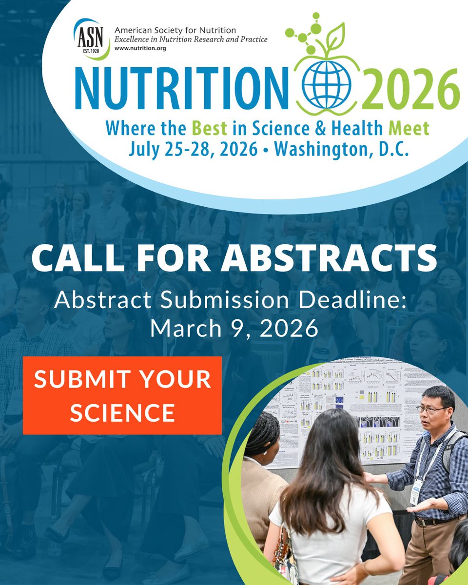 American Society for Nutrition tweet media