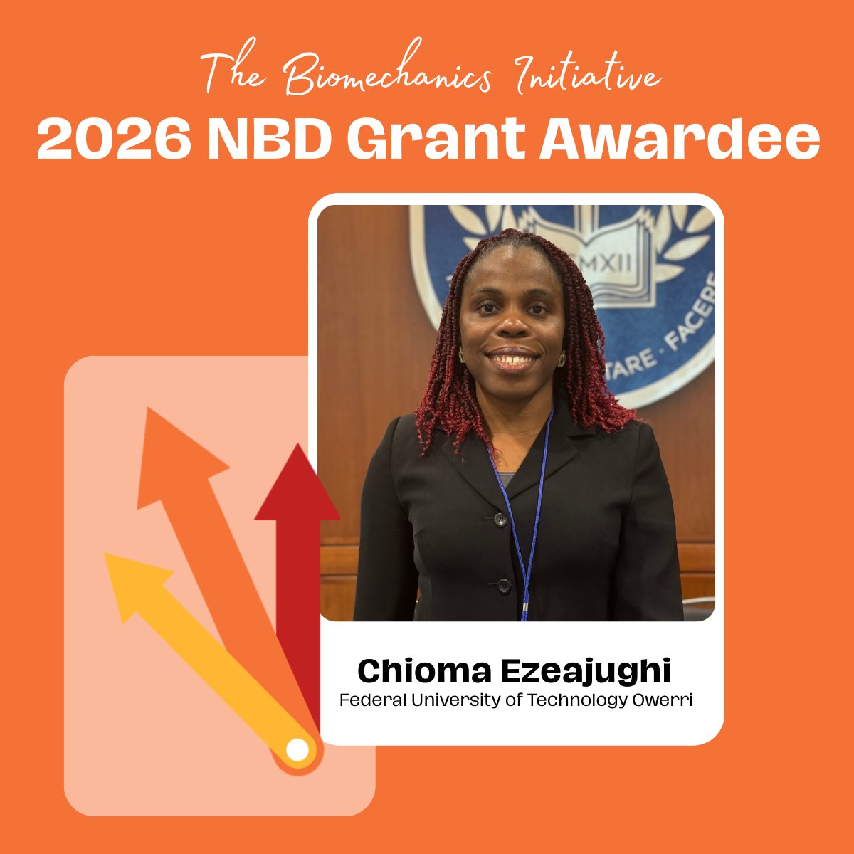 BiomechanicsDay's tweet photo. Congratulations to this year’s NBD Grant Awardees! Meet our final group of recipients bringing outreach ideas we can’t wait to see come to life this April 🦾⭐
#WhereScienceMeetsFun #NBD2026 https://t.co/xGBD5bCHdv