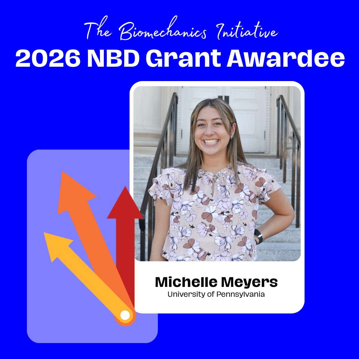 BiomechanicsDay's tweet photo. Congratulations to this year’s NBD Grant Awardees! Meet our final group of recipients bringing outreach ideas we can’t wait to see come to life this April 🦾⭐
#WhereScienceMeetsFun #NBD2026 https://t.co/xGBD5bCHdv