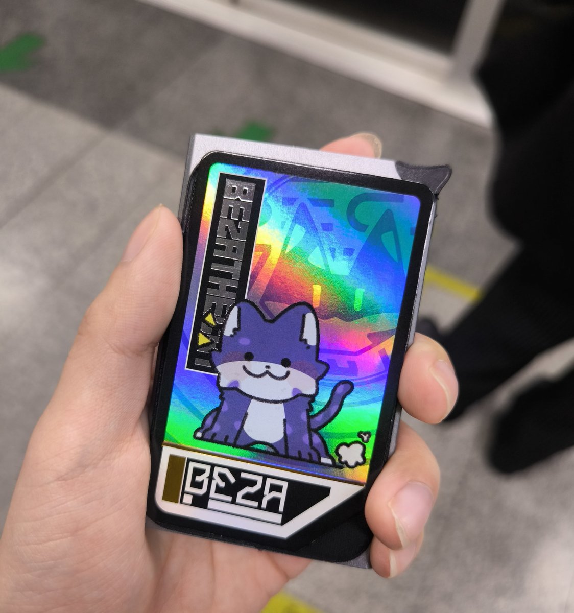 BezaTheCat's tweet photo. New limited 2026 namecard! 👀 https://t.co/pLblWJOaZC