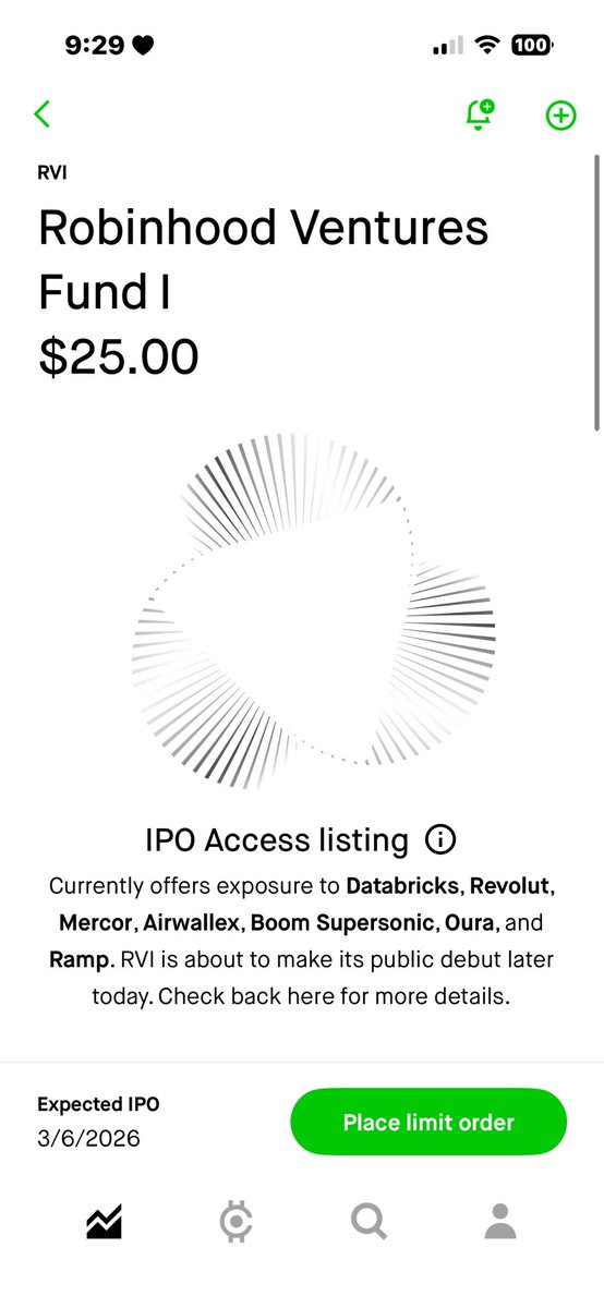 asdesteve's tweet photo. @AskRobinhood @RobinhoodApp what is this??? it hasn’t even gone live yet … #robinhood https://t.co/ql5eXqFEis
