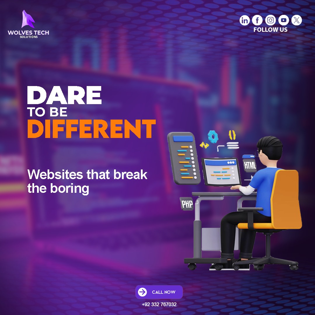 WolvesSolution's tweet photo. Stand Out in a Sea of Sameness.
Custom Web Experiences That Captivate &amp; Convert.
Stop blending in.
Call us today: +92 332 767032
Let's grow Together, Let's build the future
#WolvesTechSolutions #WebDevelopment #CustomWebsites #WebDesignAgency #DigitalTransformation https://t.co/eRxlr4Tjmy