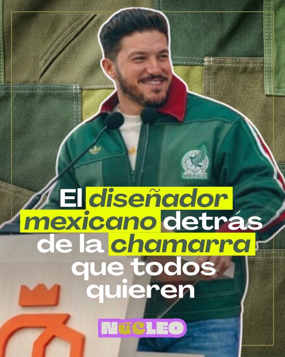 estoesnucleo's tweet photo. ¡Ayyyy papá! ¿Ya viste la nueva chamarra de la que todxs están hablando? 👀 Sí, la work jacket de adidas (como la que trae Samuel) para la selección mexicana este 2026. Si te da intriga, te contamos su historia.

En foto: @samuel_garcias https://t.co/cnx7EQBCwh