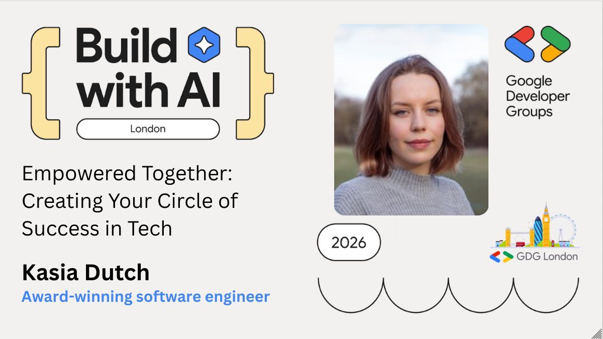 GDG London tweet media