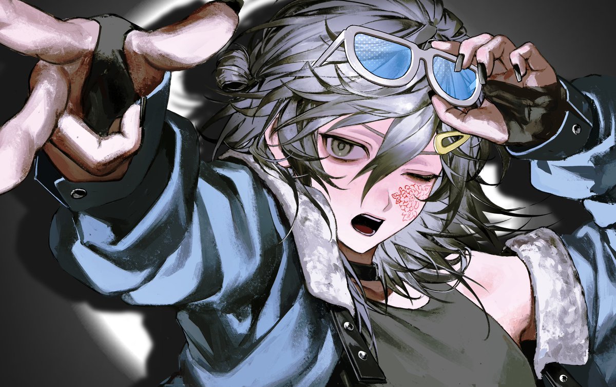 【お知らせ】 
寒菊( #k4ngIk）様の歌ってみた動画のイラストを担当させていただきました。 とんでもなくかっこいい歌ってみた動画になっているので、是非ご視聴ください！ よろしくお願いいたします！