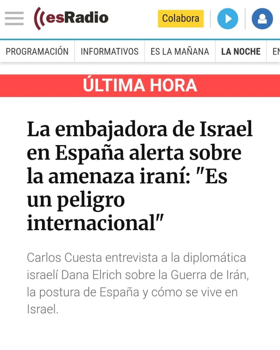 Israel en España 🇮🇱 tweet media