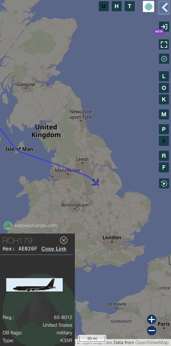 stunorth69's tweet photo. ๐บ๐ธ #USAF KC-135R Stratotanker
#AE026F / 63-8012 /RCH179
Bangor (KBGR)>
@sipjack1776 @Gh0str1dr91 @Saint1Mil https://t.co/HWxUlyVtmf