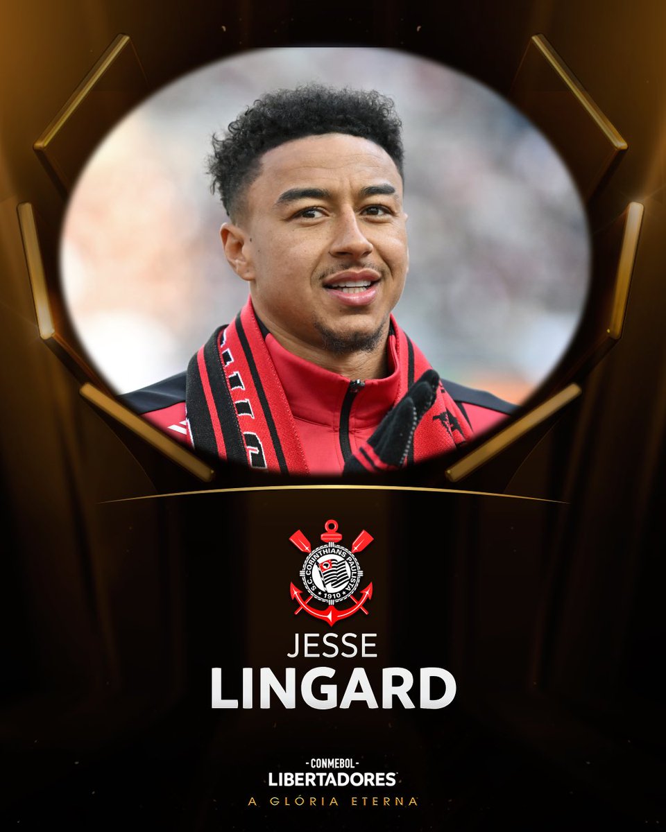 🖤🏴󠁧󠁢󠁥󠁮󠁧󠁿🤍 Reforço inglês no <a href="/Corinthians/">Corinthians</a>! Jesse Lingard vem ao Brasil para a disputa da CONMEBOL #Libertadores.