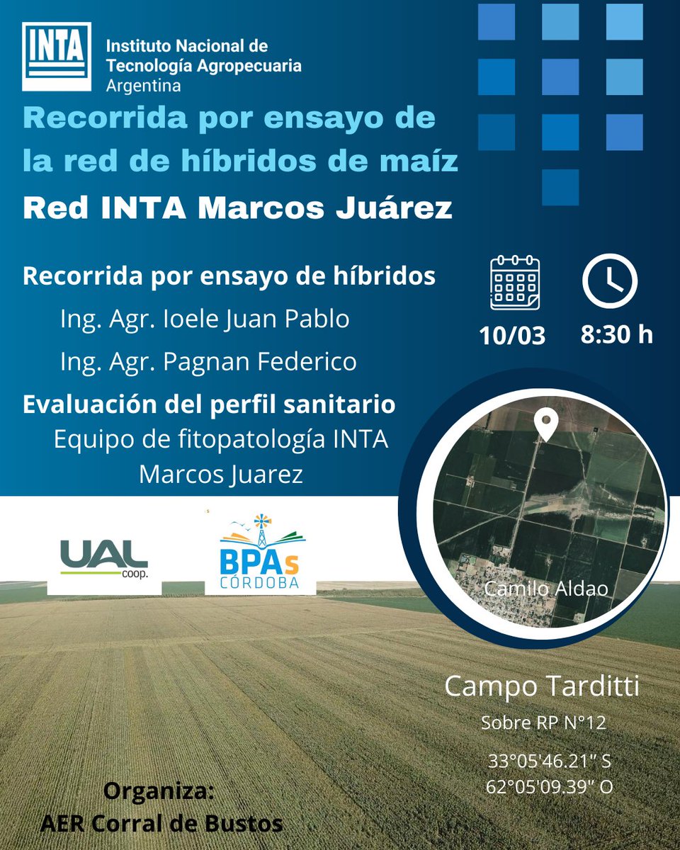 INTA Marcos Juárez tweet media