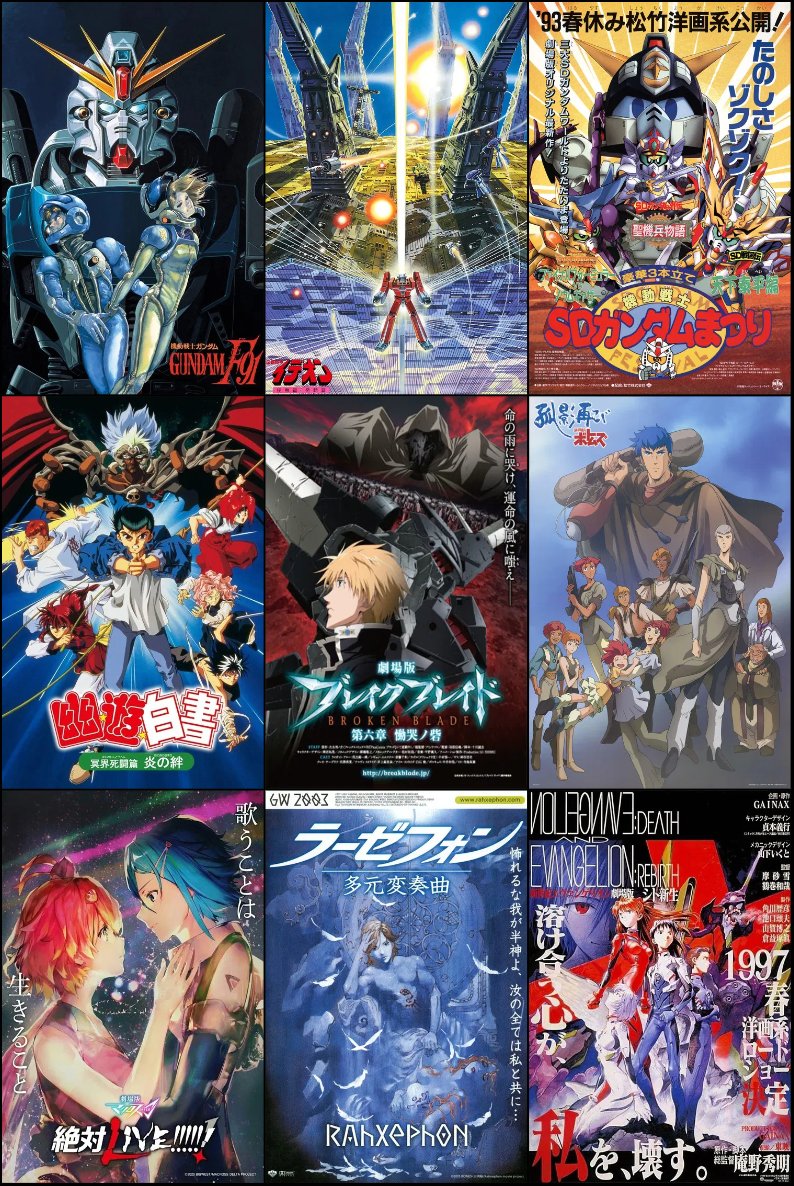 私を構成する9つの映画を選びました！ #私を構成する9つの映画