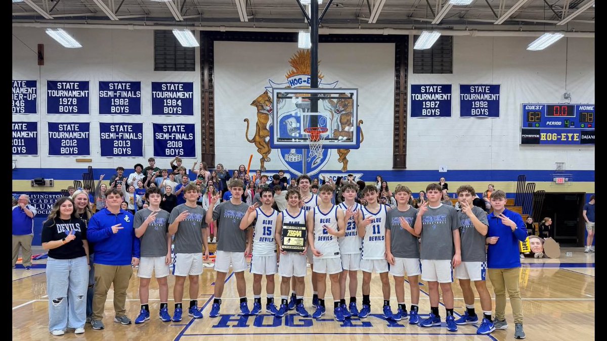 jchsmbb's tweet photo. The Blue Devils are the Region 4 champs !!! @Parkerp_2 @alexmeadows_11 @willmccrary_22 @acnetherton15 @ColtLoftis97 @IsaiahThomas002 https://t.co/ilSDbRBp8V