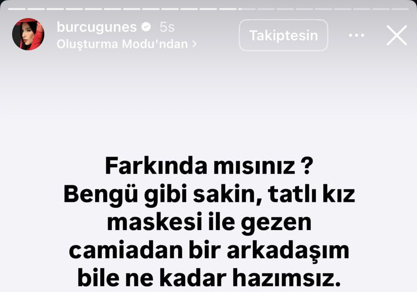 serenhanadmigl's tweet photo. Kraliçe 1vs7 atıyor yanındayız burcu güneş ❤️ https://t.co/MSXdkW8IIg