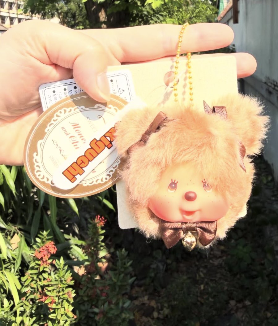 モンチッチ展でも見たことない気がするんだけど、海外にこーゆーのがあるのか？誰かが作ったのか？🤔