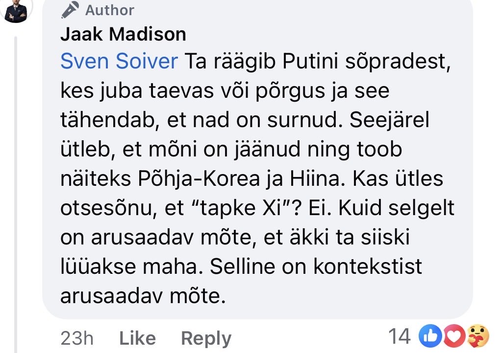 Jaak Madison 🇪🇪 tweet media