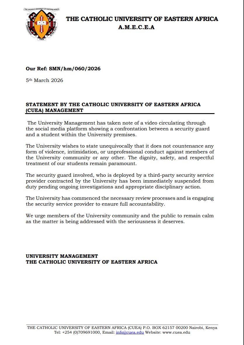 The Catholic Univ-EA tweet media