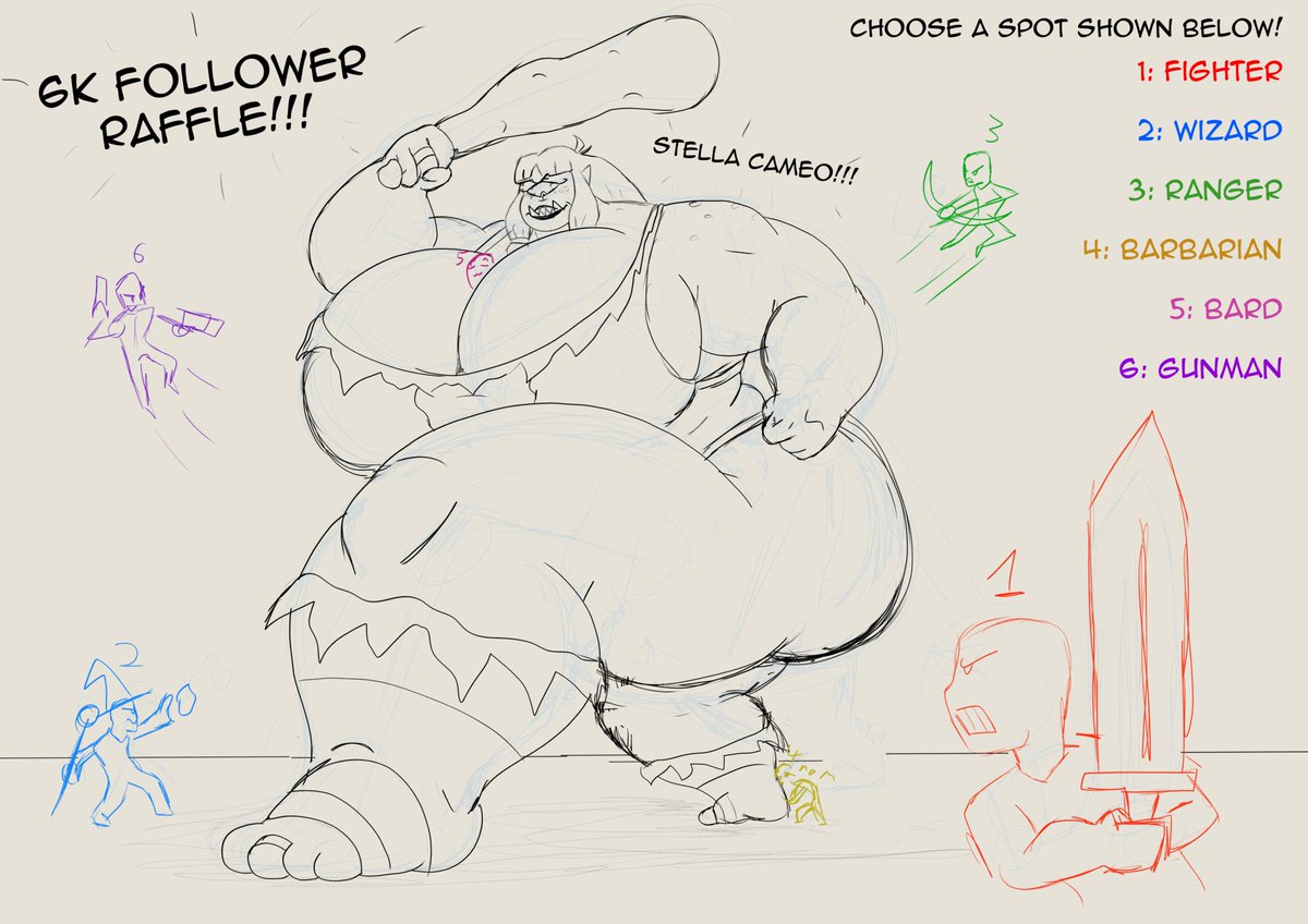 6K FOLLOWER RAFFLE📢‼️

Since we're almost at 6k I decided to go ahead and start the raffle early!

📺 Make sure to like and retweet this post  

📺 Must be a follower (new followers welcomed)

📺Pick a spot shown in the image and submit your oc below!

more info in replies ⬇️