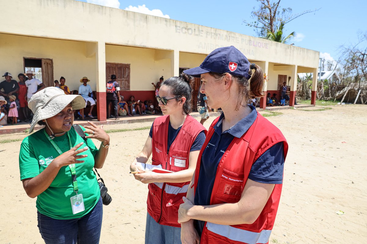 Swiss Humanitarian Aid Unit tweet media