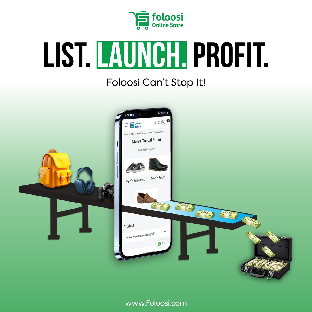 foloosi's tweet image. Turn products into profits with Foloosi Online Store  List items, launch instantly, and watch orders flow in. Start building your store today! 💰🛒

Try now🤝

#BuildYourWebsite #OnlineStore #EcommerceUAE #SellOnline #DigitalBusiness #DigitalStore #smartstoresolutions #listnow