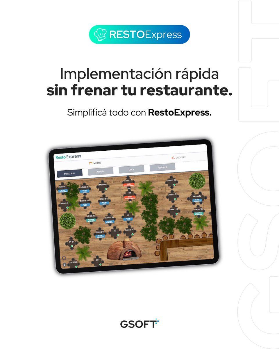 GSOFTuy's tweet photo. ✨ Gestionar tu restaurante nunca fue tan fácil ✨
Implementación rápida, sin frenar tu restaurante.
Simplificá tu gestión con RestoExpress.
¿Querés potenciar tu restaurante vos también? 
¡Contactanos!

📍 Punta del Este y Salto 📞 097 340 139
📍 Montevideo 📞 099 805 018 https://t.co/w6rTEdfj82