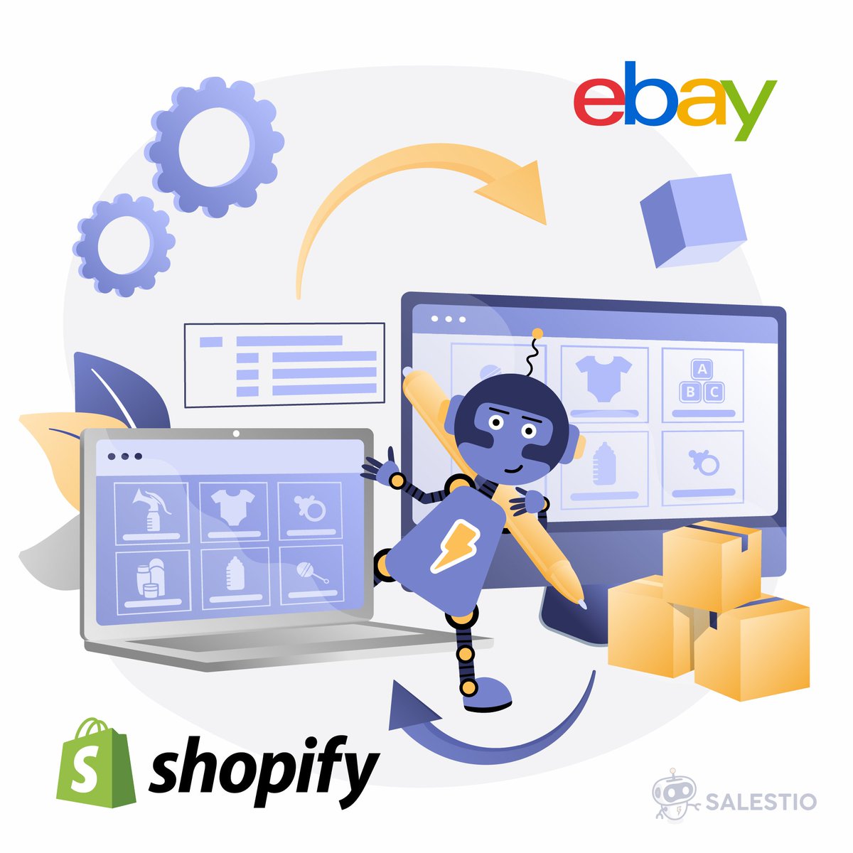 Already selling on eBay and want Shopify to be your source of truth?

New guide: link existing eBay listings to Shopify products in Salestio (no re-listing). Match SKUs, sync inventory, then keep stock + price updated.

salest.io/blog/page/conn…
#Shopify #eBay #Ecommerce