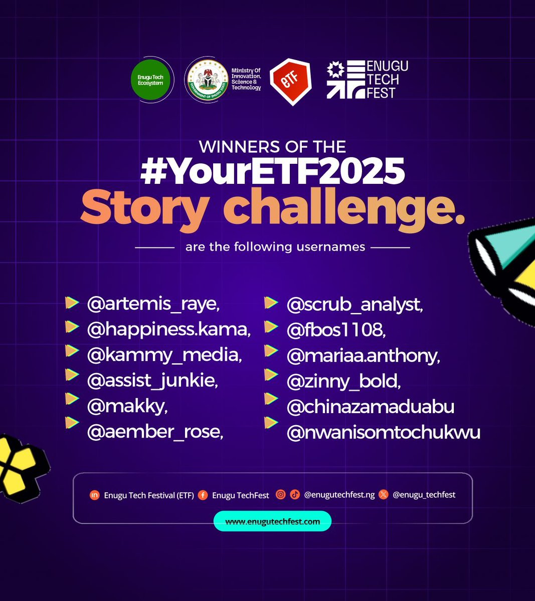 Enugu Tech Festival (ETF) tweet media