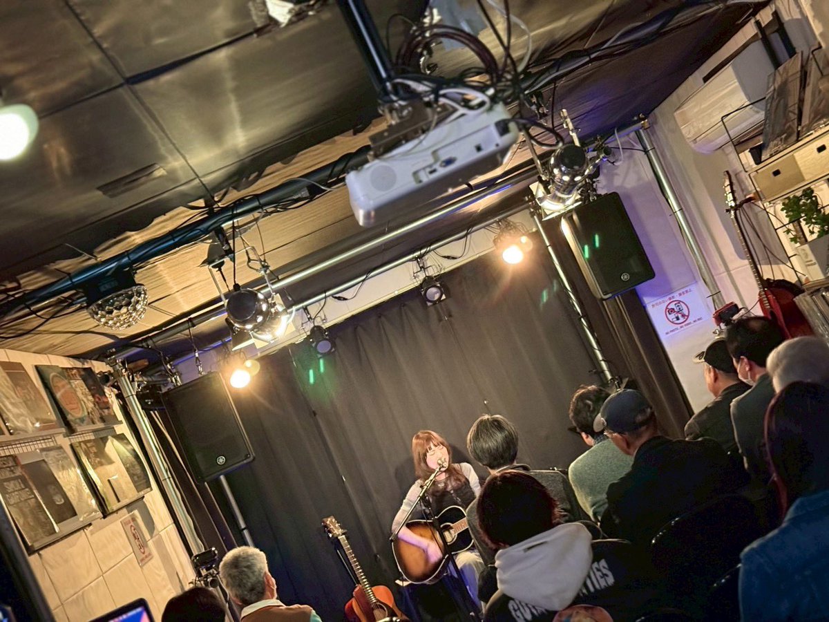 3/6(金)阿佐ヶ谷ﾛﾝｻﾑ終わりました〜!! なんと!!途中で弦が切れてしまっ