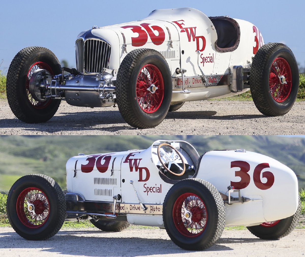 UltimativCars's tweet photo. #AmeliaIsland|#AiA2026
Summary of yday's 1st day:
Highest bid:
$3M: '32 #Miller #FWD #Special
#unrestored
Lowest bid: $8.5k: '33 #Morgan #ThreeWheeler #Sports
Biggest gain: +75%: '51 #Porsche 356 (unrestored)
Biggest loss: -50%: '51 #Ferrari 342 #America
Total sale: $13.7M https://t.co/25QI8qgkXk