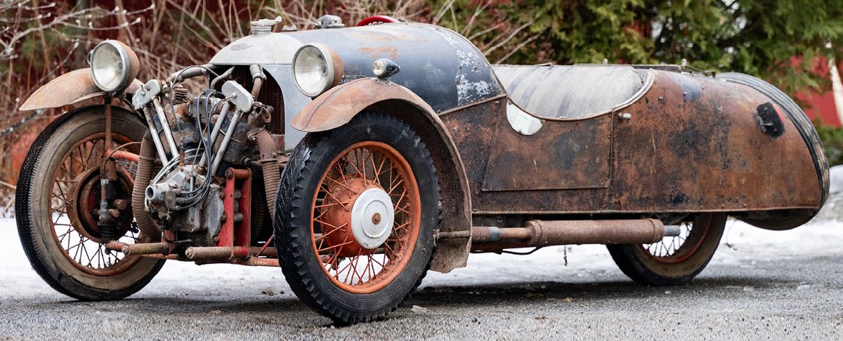 UltimativCars's tweet photo. #AmeliaIsland|#AiA2026
Summary of yday's 1st day:
Highest bid:
$3M: '32 #Miller #FWD #Special
#unrestored
Lowest bid: $8.5k: '33 #Morgan #ThreeWheeler #Sports
Biggest gain: +75%: '51 #Porsche 356 (unrestored)
Biggest loss: -50%: '51 #Ferrari 342 #America
Total sale: $13.7M https://t.co/25QI8qgkXk