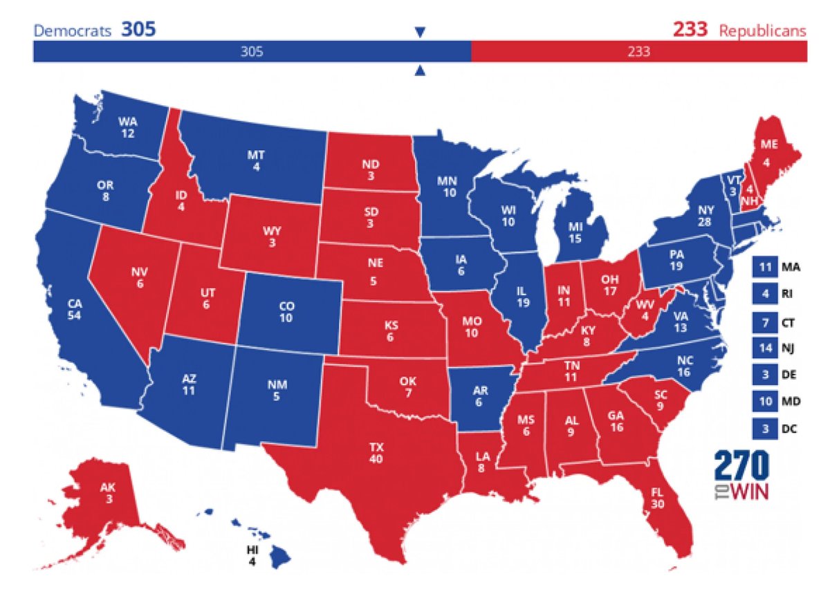 6klicks2target's tweet photo. @AesPolitics1 The predicted map for Kamala Harris...

lol https://t.co/FB80s7kCF2