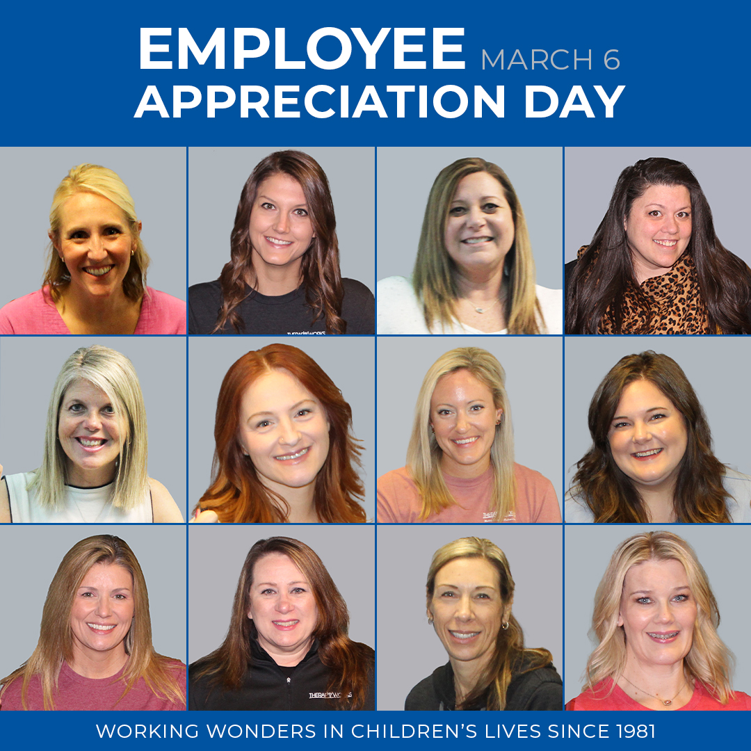 TherapyWorksOK's tweet photo. 📷 Happy Employee Appreciation Day! 📷
While not everyone is shown here, we would like to give a big THANK YOU to our amazing TherapyWorks team who show up every day ready to make a difference. Drop a 📷 below to help us celebrate our amazing team!
#employeeappreciation https://t.co/YkVvLjqaf3