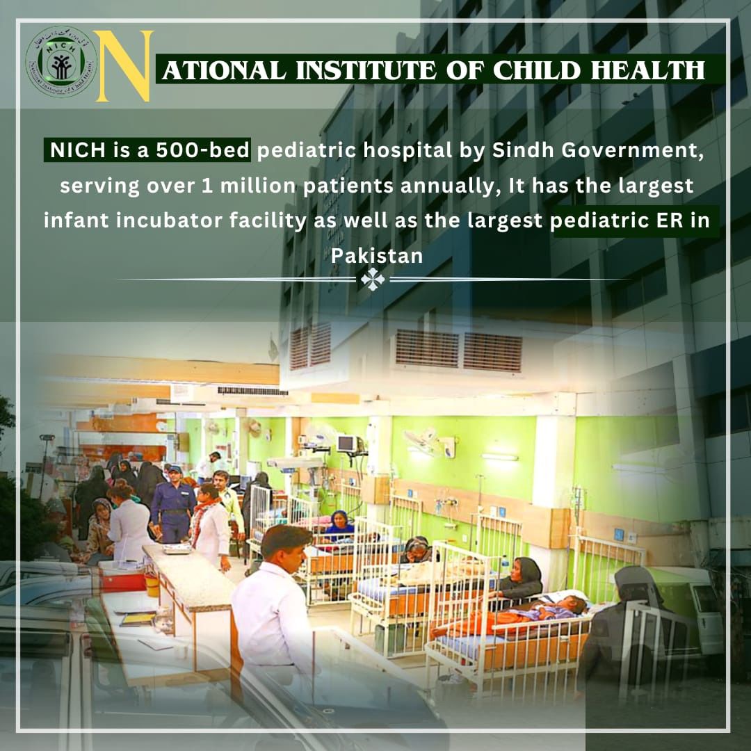 MYousifBrohi's tweet photo. #NICH is strengthening healthcare infrastructure to save lives and safeguard the future of our children, a significant step forward under the leadership of Chairman @BBhuttoZardari.
#NICHbySindhGovt https://t.co/VQMGZfBTGU
