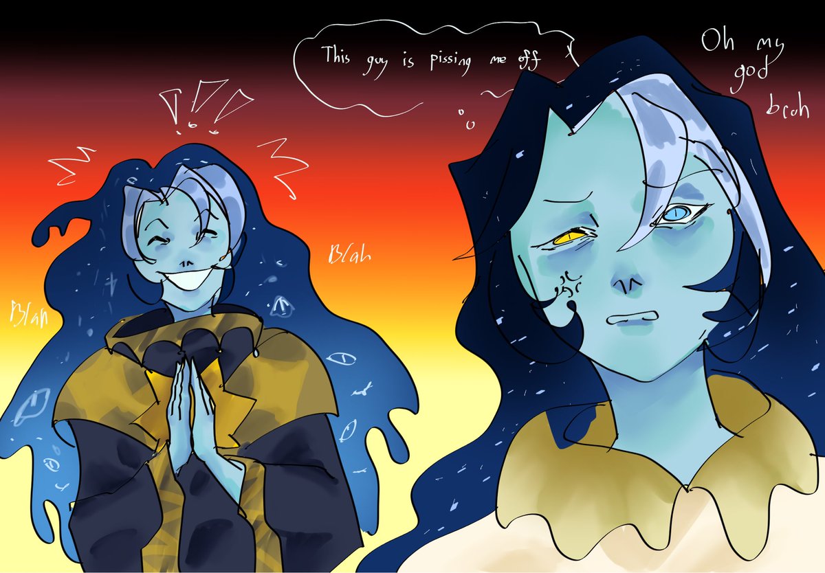 GS_Artz's tweet photo. Fanart of SoT and FoK First interaction in @UrLocalWindyBoi fanfic “Camellia” on Ao3!!!! Be sure to read it if you haven’t as it is just a masterpiece! https://t.co/XNIAuCpVCJ https://t.co/rzjU2ElZSy