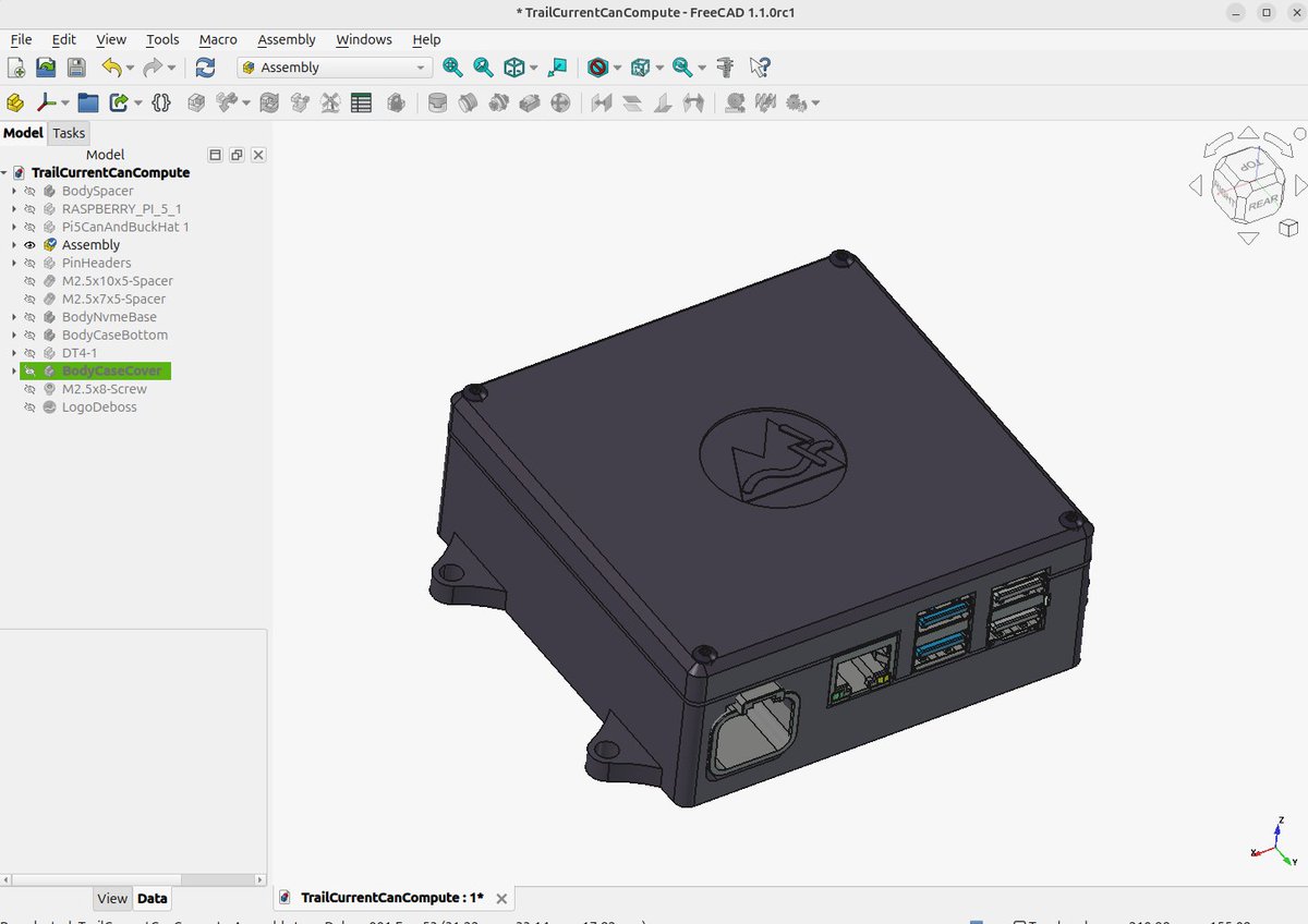 FreeCADNews's tweet image. #FreeCAD #MadeWithFreeCAD
forum.freecad.org/viewtopic.php?…